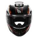 MT HUMMER CERO GLOSS ORANGE HELMET
