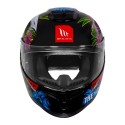 MT HUMMER CORSAIR GLOSS BLACK HELMET
