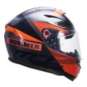 MT HUMMER QUO GLOSS RED HELMET
