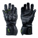 RAIDA DRIFTER EVO MOTORCYCLE GLOVES HIVIZ GREEN