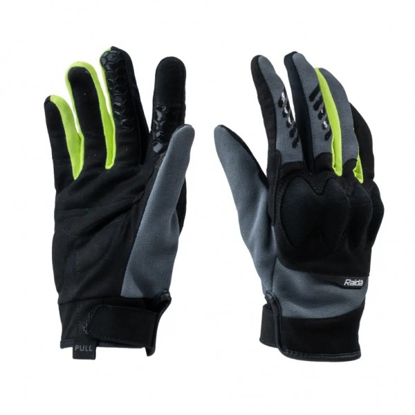 RAIDA TRAILCRAFT OFF ROAD GLOVES HIVIZ