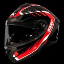 SMK TYPHOON AEROT GLOSS GREY RED BLACK (GL632) HELMET