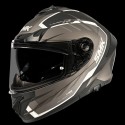 SMK TYPHOON AEROT MATT BLACK GREY (MA266) HELMET