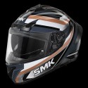SMK TYPHOON FREERIDE GLOSS GREY BLACK GOLD (GL627) HELMET