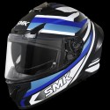 SMK TYPHOON FREERIDE MATT BLACK BLUE WHITE (MA251) HELMET
