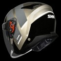 SMK GTJ ROVER GLOSS GREY BLACK (GL662) HELMET