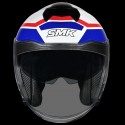 SMK GTJ RAMBLER GLOSS WHITE BLUE RED (GL153) HELMET