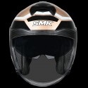 SMK GTJ RAMBLER GLOSS GOLD BLACK GREY  (GL726) HELMET