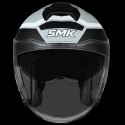 SMK GTJ RAMBLER MATT GREY BLACK WHITE (GL621) HELMET