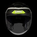 SMK GTJ ROVER MATT GREY BLACK YELLOW (MA624) HELMET