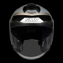 SMK GTJ ROVER GLOSS GREY BLACK (GL662) HELMET