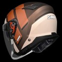 SMK GTJ ROVER MATT GOLD ORANGE WHITE (MA771) HELMET