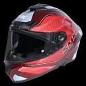 SMK TYPHOON MYSTIC GLOSS RED GREY (GL336) HELMET