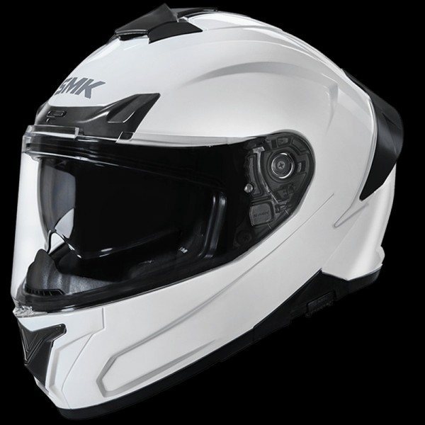 SMK TYPHOON SOLID WHITE (GL100) HELMET