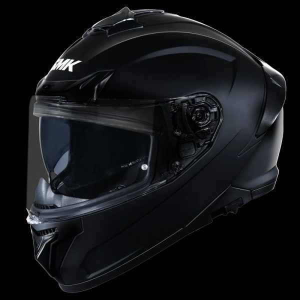 SMK TYPHOON SOLID BLACK (GL200) HELMET