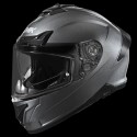 SMK TYPHOON SOLID TITANIUM GLOSS ANTHRACITE (GLDA600) HELMET