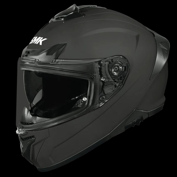 SMK TYPHOON SOLID MATT BLACK (MA200) HELMET