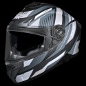 SMK TYPHOON SPARKO MATT BLUE GREY (MA266) HELMET