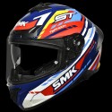 SMK TYPHOON SPORTS TOURER GLOSS BLUE RED YELLOW (GL534) HELMET