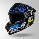 STUDDS DRIFTER BATMAN EDITION BLACK & BLUE HELMET