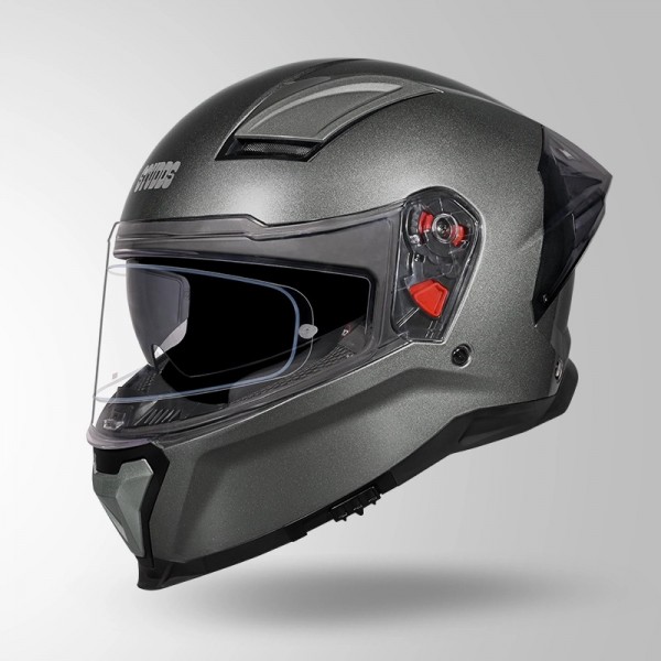 STUDDS HELIOS GUN GREY HELMET