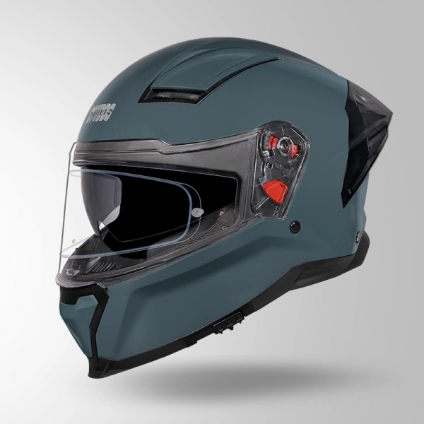 STUDDS HELIOS SHARK SKIN BLUE HELMET