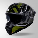 STUDDS TROOPER D3 VENTURA DECOR BLACK & GREEN HELMET