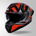 STUDDS TROOPER D3 VENTURA DECOR BLACK & RED HELMET