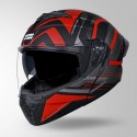 STUDDS TROOPER D3 VENTURA DECOR MATT BLACK & RED HELMET