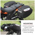 VIATERRA CONDOR 2UP 100% 64LTR WATERPROOF SADDLE BAG