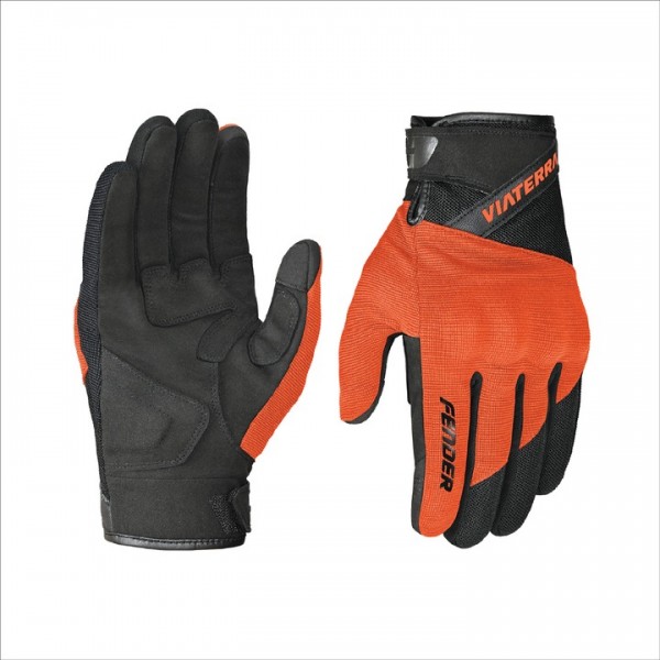 VIATERRA FENDER RIDING GLOVES ORANGE