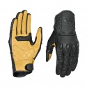 VIATERRA FUEL - RETRO CLASSIC LEATHER MOTORCYCLE GLOVES TAN