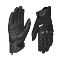 VIATERRA HOLESHOT SHORT RIDING GLOVES BLACK