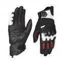 VIATERRA HOLESHOT SHORT RIDING GLOVES LAVA RED