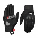 VIATERRA MILLAR URBAN MOTORCYCLE RIDING GLOVES BLACK