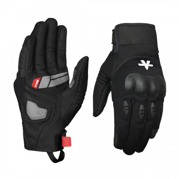 VIATERRA MILLAR URBAN MOTORCYCLE RIDING GLOVES BLACK