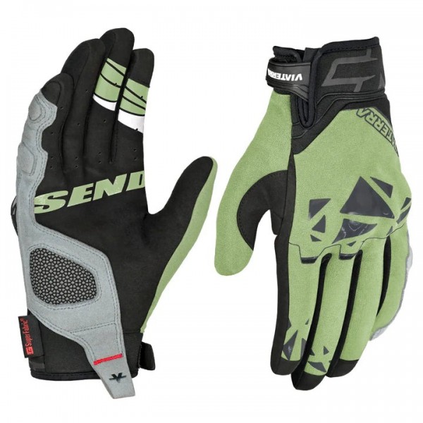 VIATERRA ROOST V2 OFFROAD MOTORCYCLE GLOVES CACTUS