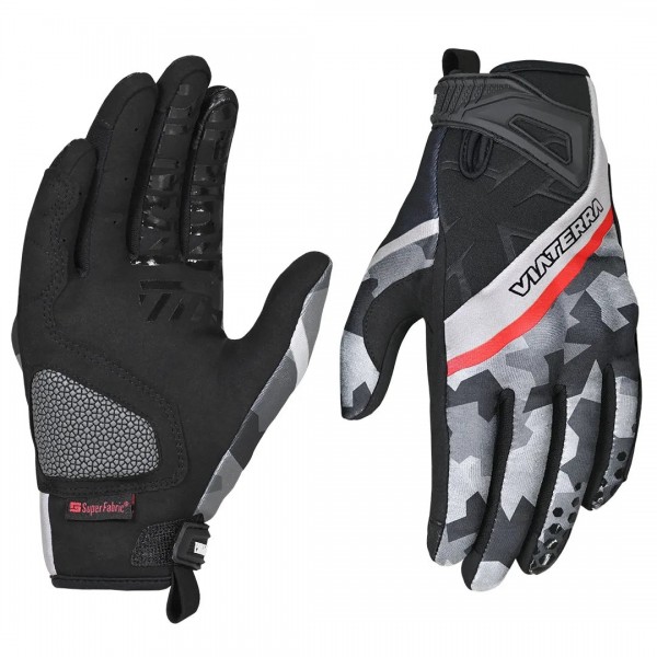 VIATERRA ROOST – OFFROAD TRAIL RIDING MOTORCYCLE GLOVES SNOWCAMO